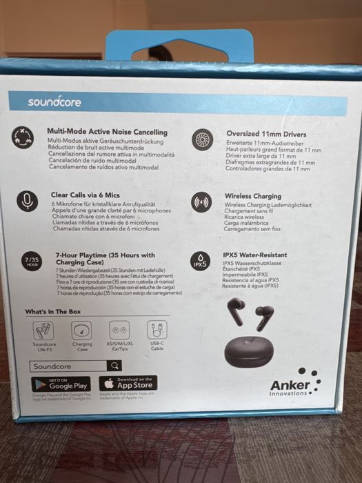 soundcore Life P3  ANC слушалки