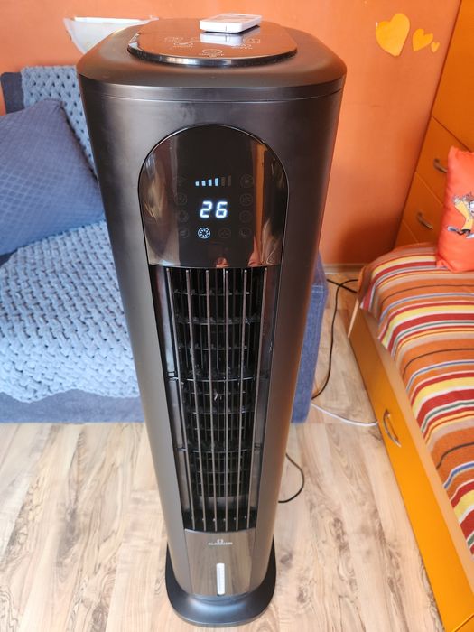 Polar Tower Smart 7 л 330 m³/ч Охладител на въздух черен  Klarstein