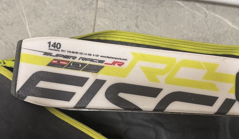 Подростковые горные лыжи Fisher super jr 140