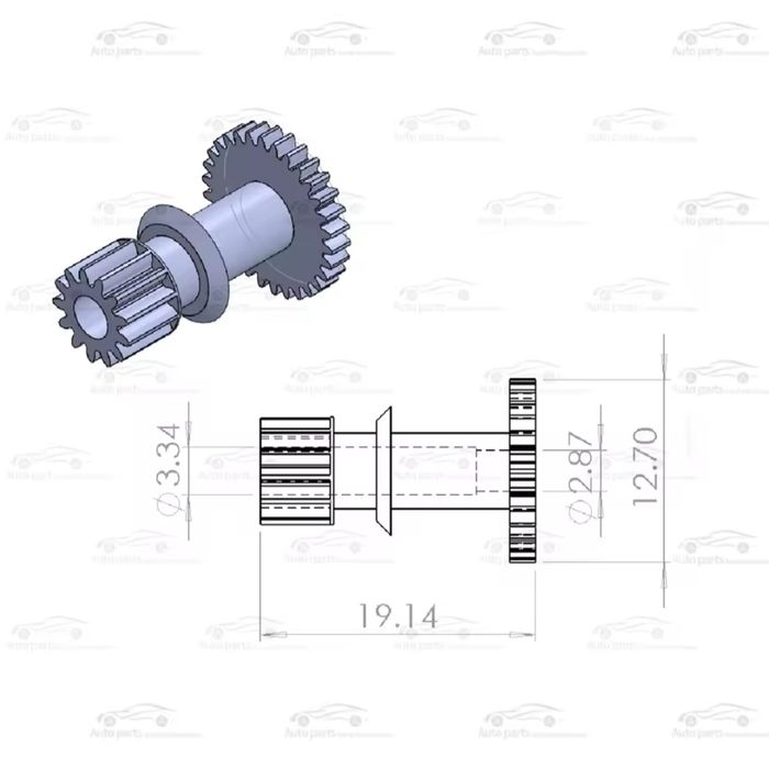 Rotiță principală casetofon Panasonic,  Technics RS-TR232