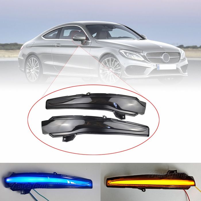 Set 2 Semnalizatoare Dinamice Mercedes B C E S V CLA GLC Class
