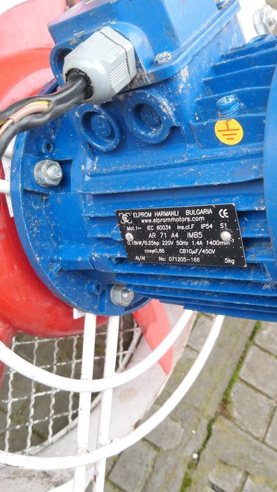 Промишлен вентилатор 410мм