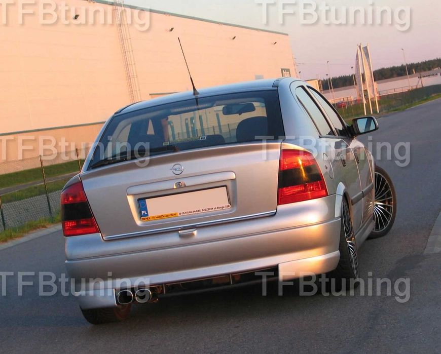 Prelungire bara spate fusta spoiler lip OPEL ASTRA G HB OPC