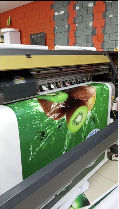 Широкоформатный принтер 3 м, dx5, экосольвентный