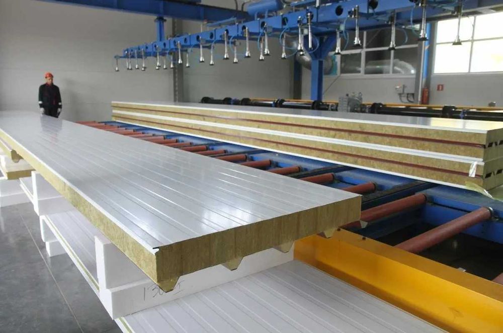 Сэндвич-панели стеновые и кровельные