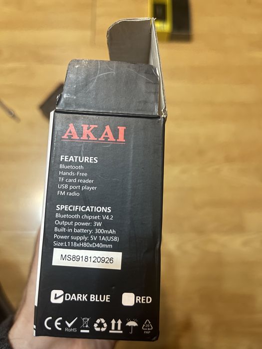 Boxa bluetooth Akai ABTS MS89 noua