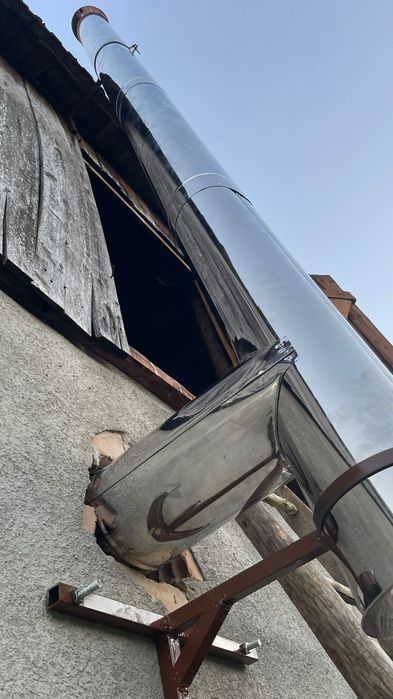 Cos de fum honr Soba pe lemne