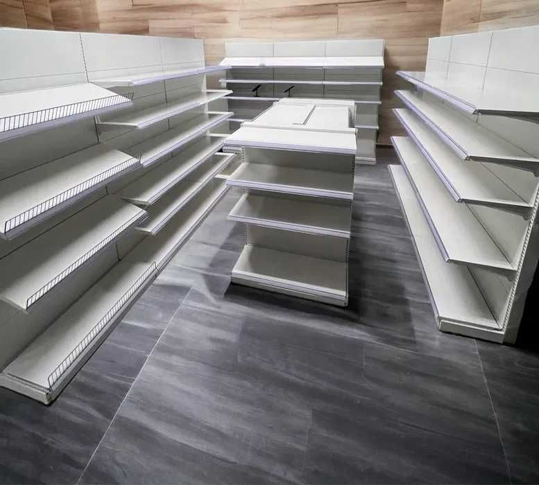 Стелажи за магазин ПРОМО НАЛИЧНИ НОВИ