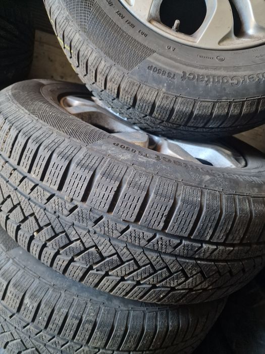 Set Glc complet Jante Aliaj 17Mercedes OEM Cu Anvelope Iarna 235 65 17