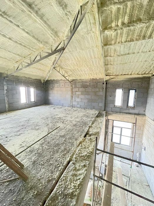 Пена Сепиш хизмати Самарканд ППУ утепления Пеной Мансарда Кровля Ангар