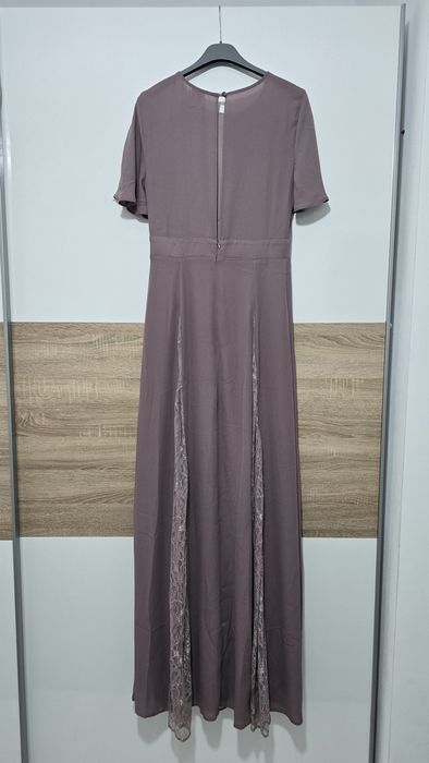 Rochie Asos Lunga Tall cu insertii din dantela evenimente deosebite