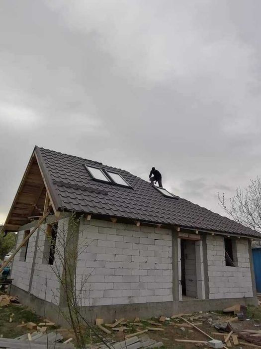 Dulgherii și mansardări șarpante acoperișuri și reparații