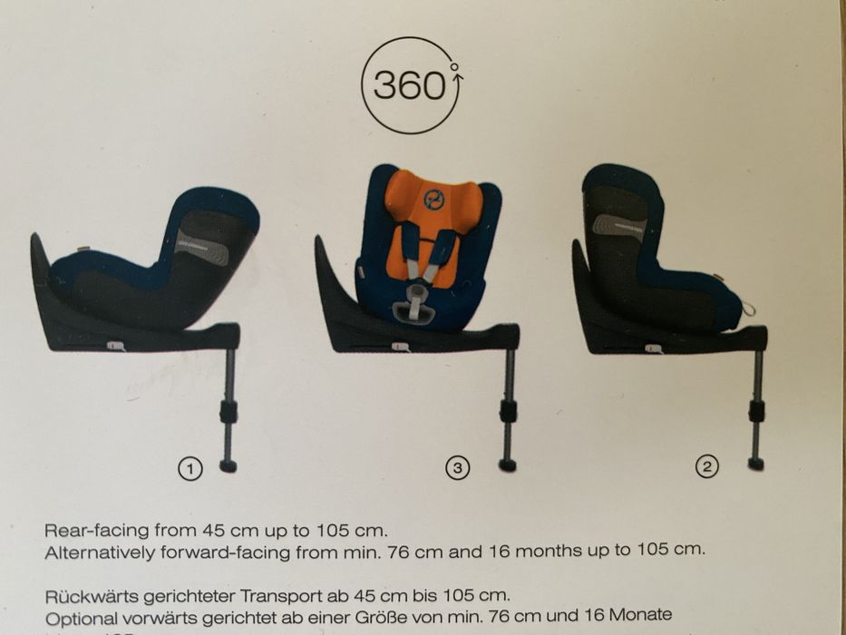 Scaun auto copii Cybex Sirona S i-size 0-18kg Magnolia Pink