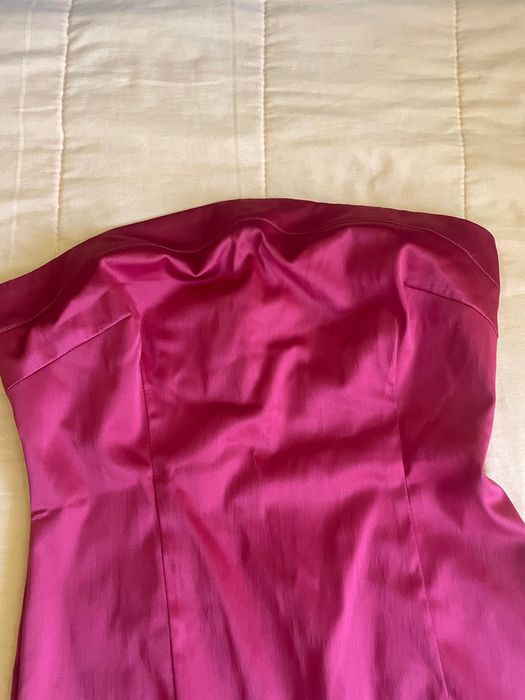 Дамска червена коктейлна рокля, Dika 38