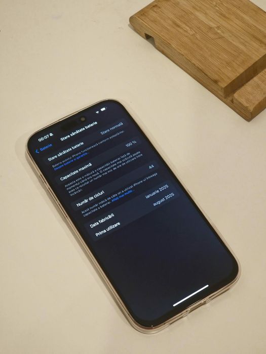 iPhone 14 Pro Max 256GB Gold 5G | Impecabil, Baterie 100%