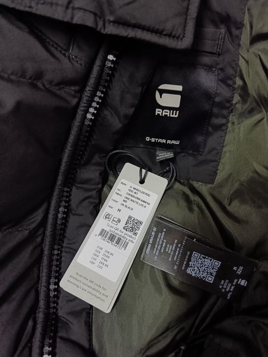 Оригинално зимно G-Star Raw G-Whistler S , M ново мъжко яке черно