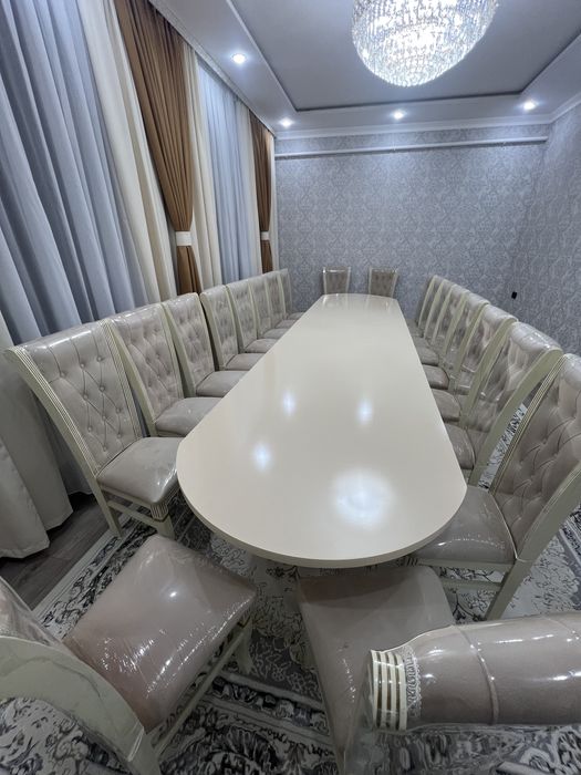 Стол и стулья комплект цех