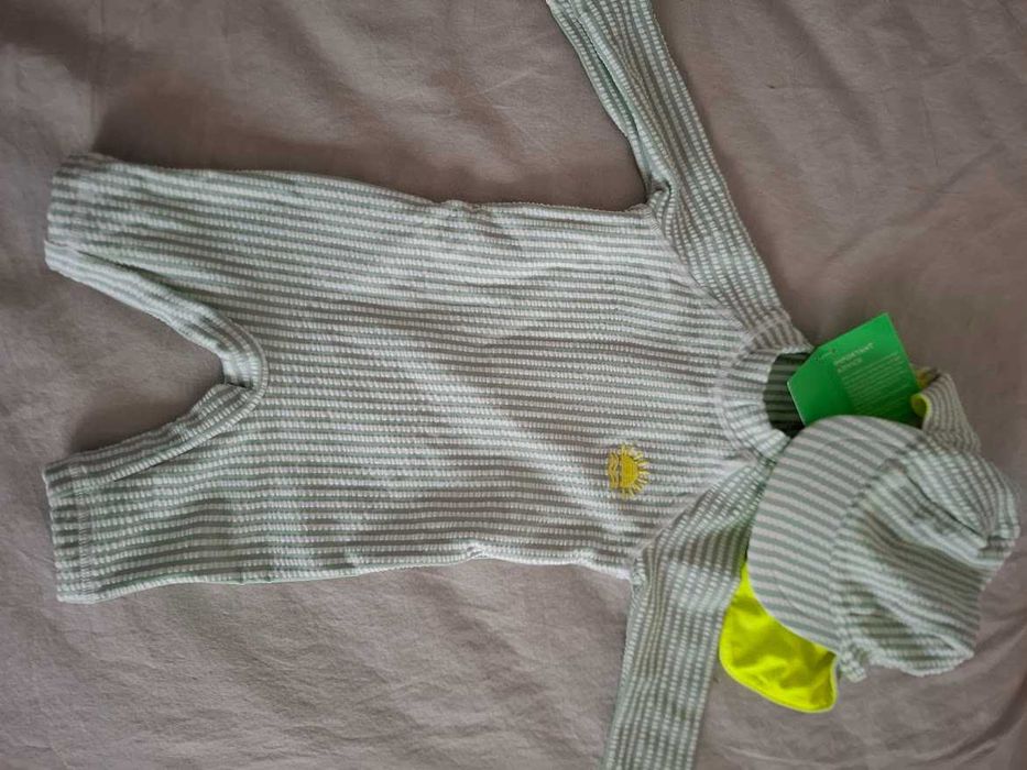 NEXT бански момче UPF 50+ 68 см, 3-6 месеца, нов