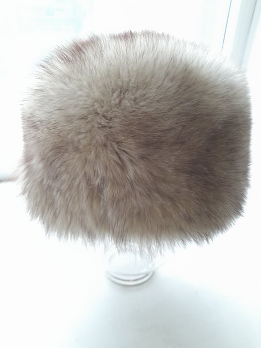 Шапка женская из песца