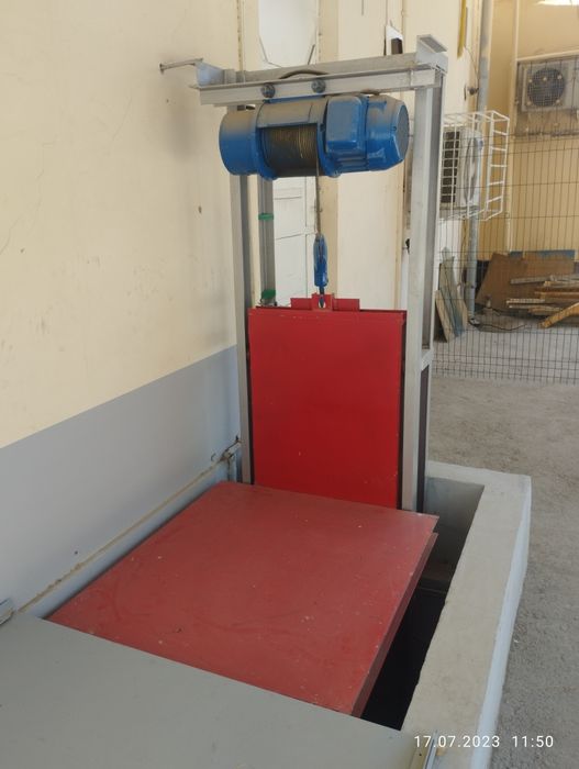 Lift gruzovoy, подъемник грузовой, podyomnik