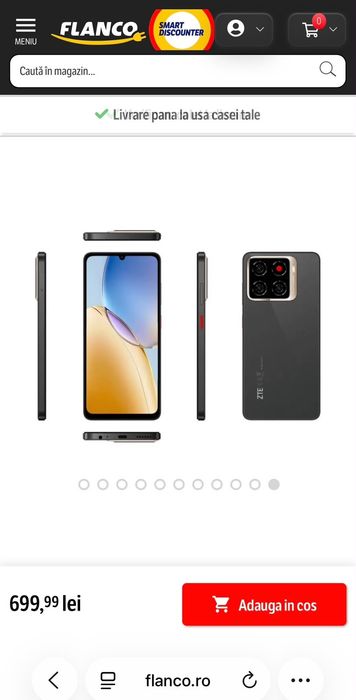ZTE bladde A 56 sigilat, garanție 2 ani