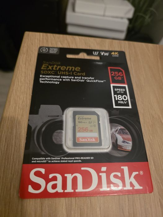Card SD Sandisk Extreme 256 gb