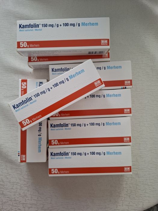 Kamfolin pret pentru 4 cutii.