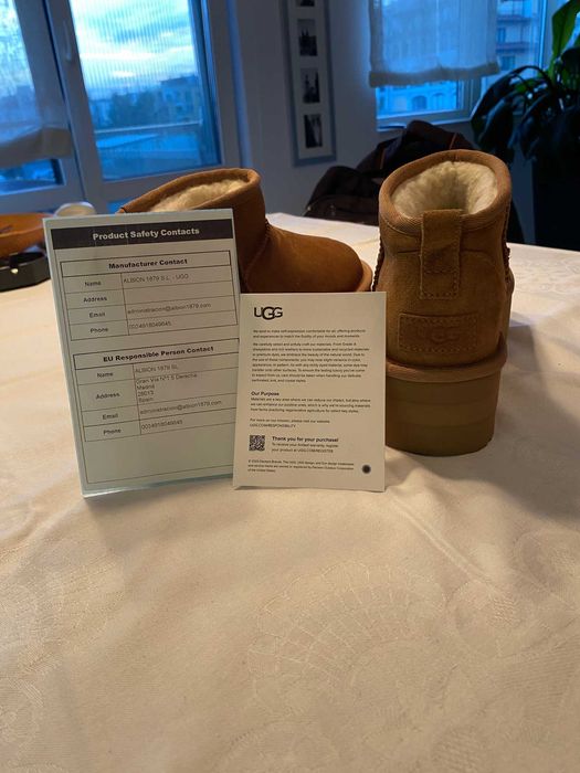 UGG Дамски Боти платформа