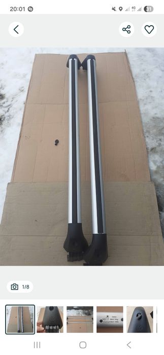 Barii portbagaj Original Toyota verso 2012-2018