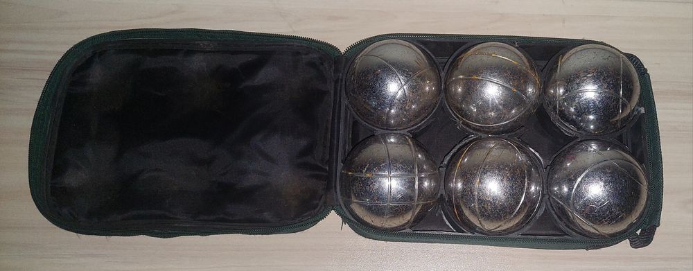 Метални топки за игра-Петанк комплект 6 бр.