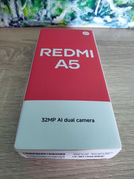 Чисто нов телефон Xiaomi Redmi A5 с две години гаранция Виваком 120Hz 6.88-инчов дисплей