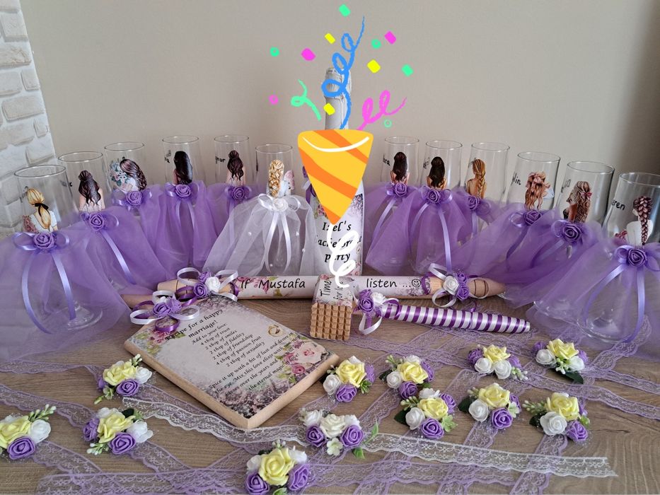 Чаши за моминско парти