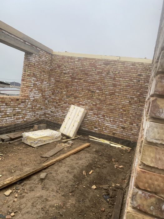 Продам не дастроены дом 12,5 на 15.5