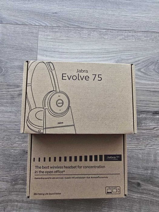 Vand casti profesionale Jabra Evolve 75