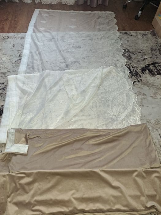 Vând perdele gata cusute de zi și noapte pt un singur geam