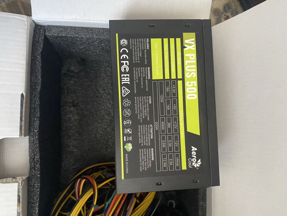 Aerocool vx plus 500w