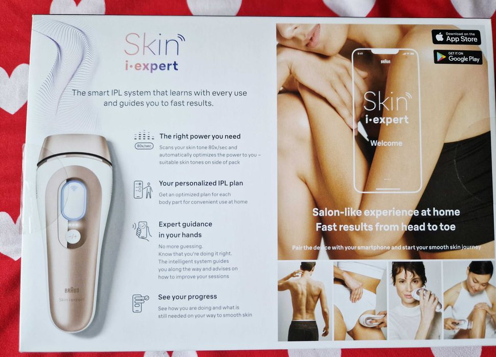 Vând aparat IPL BRAUN Skin i-expert PRO 7