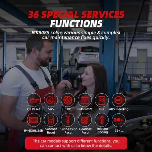 Автодиагностика Autel MaxiCom MK808S+подарък 2 часа обучение