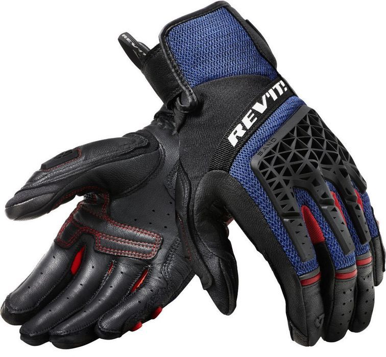 Manusi Moto Revit Sand 4 negru/albastru