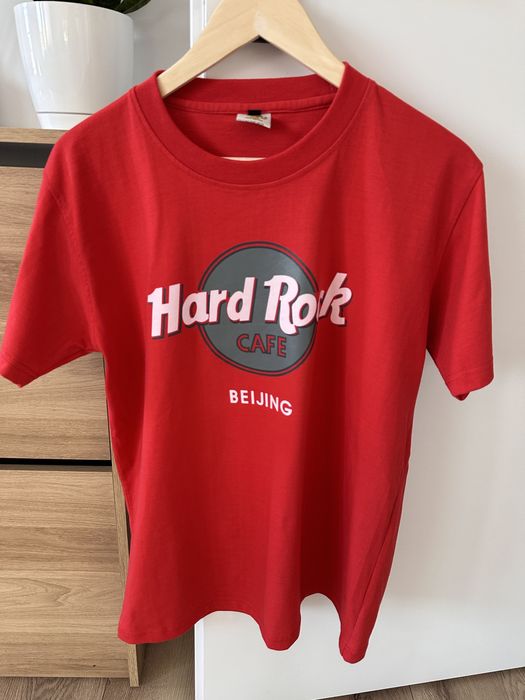 Tricou HARD ROCK CAFE Beijing Rosu Barbati | Marime M