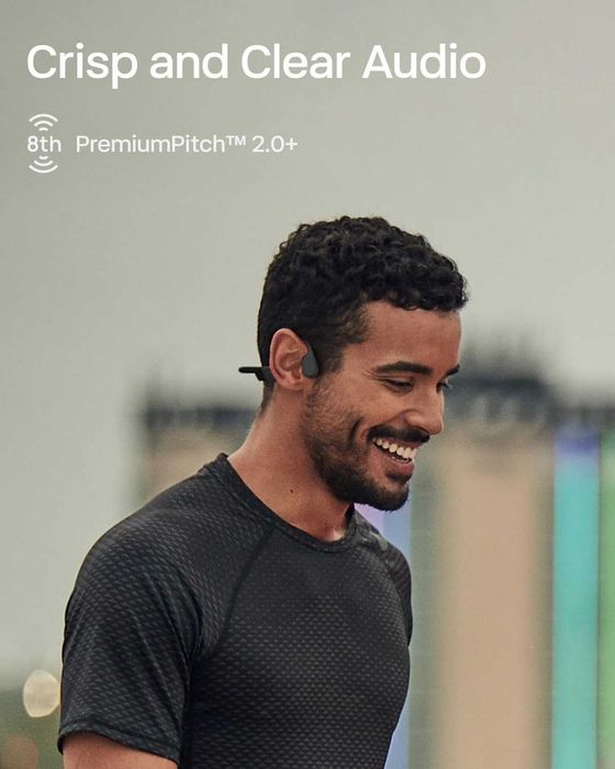 SHOKZ OpenRun Open-Ear Bluetooth Bone Conduction Sport Headphones!