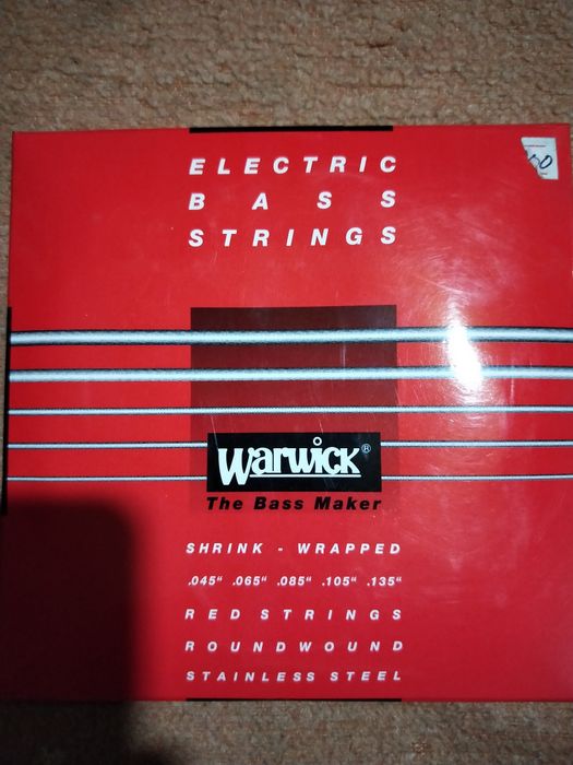 Струны Warwick для 5струнной бас гитары