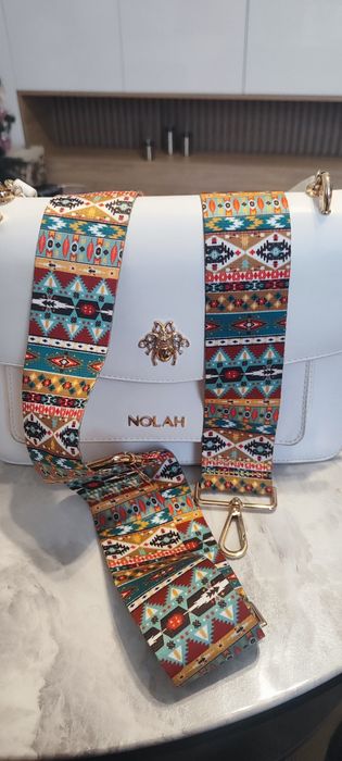 Бяла чанта Nolah