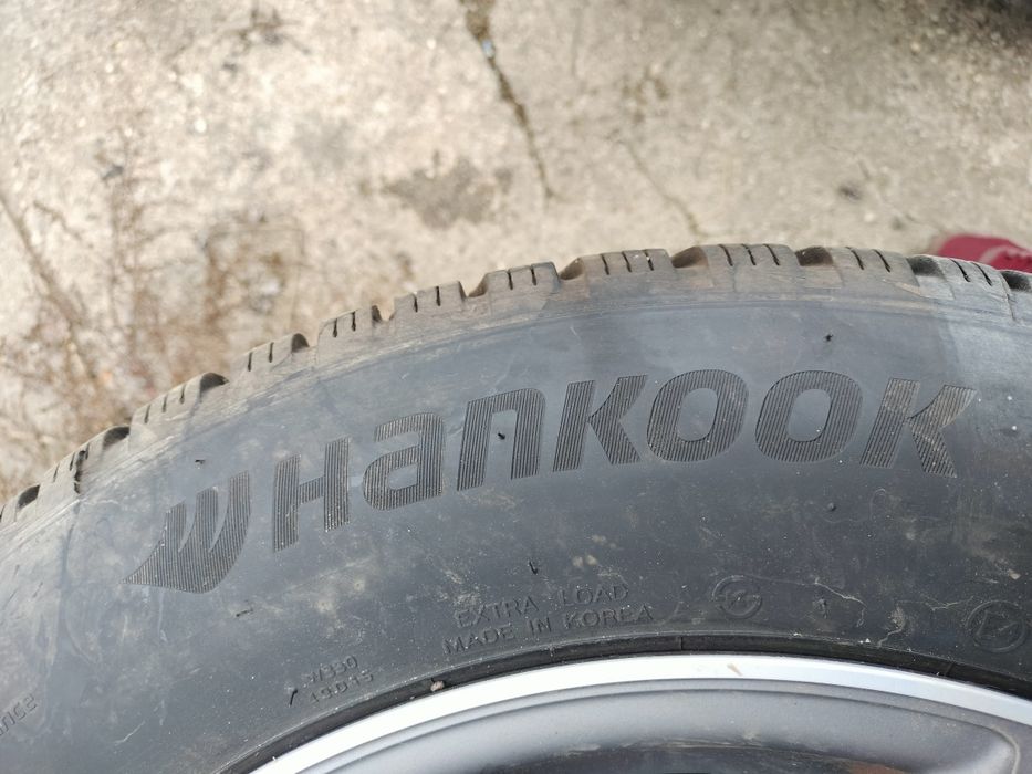 Jante 5×112 cu cauciucuri iarna 225/60R17 . VW Audi  Mercedes