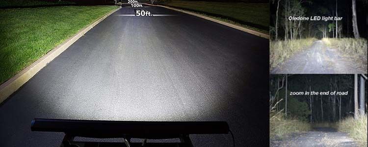 LED Bar/Лед бар с 18 мощни диода 54w- 12/24v