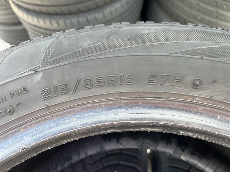 4бр 215/55/16 на 7мм с 20дот Фалкен