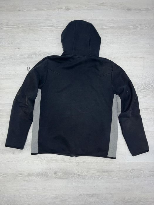 Hanorac nike tech negru cu gri