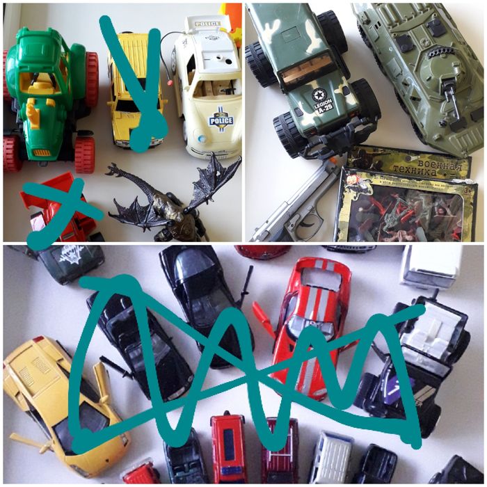 Машинки игрушки разные