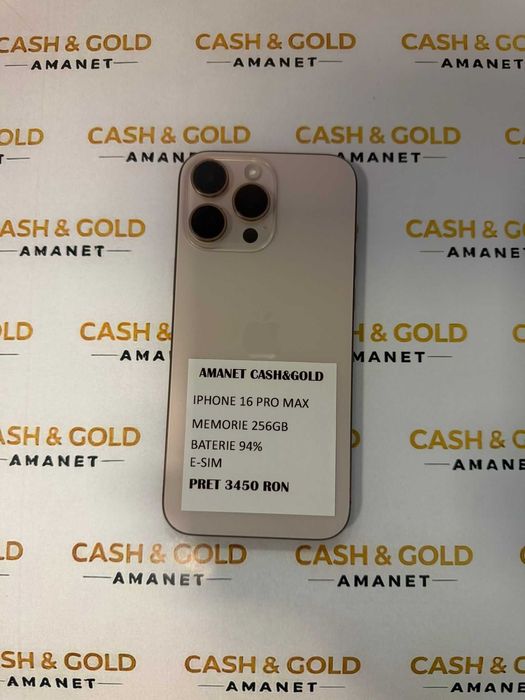 iPhone 16 Pro Max 256GB Neverlocked