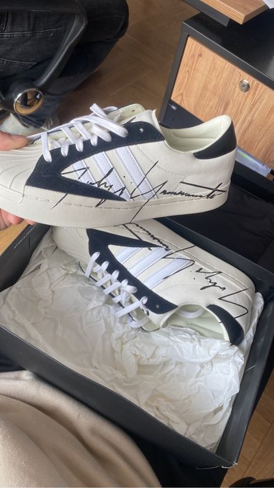 Y-3 Yohji Pro Superstar Skate Low 'White'